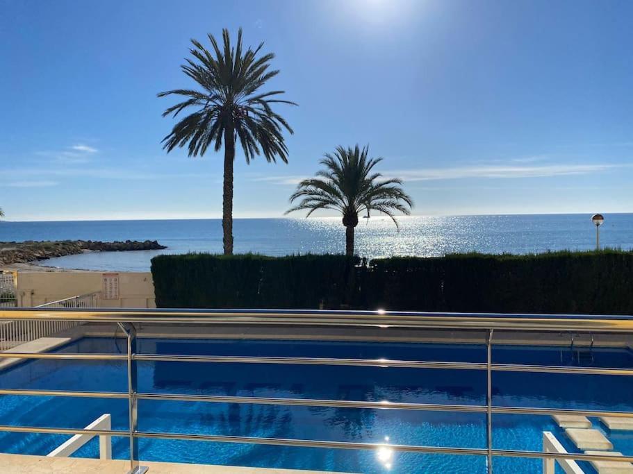 Seaview Lovers At 1St Line With Pool Santa Pola Exteriör bild